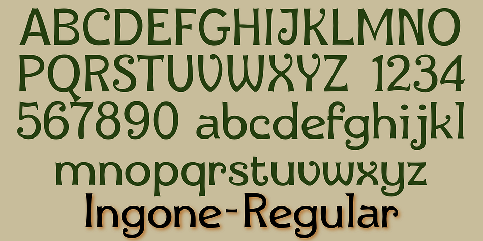 An informal sans-serif font that can be used with Patty Day.