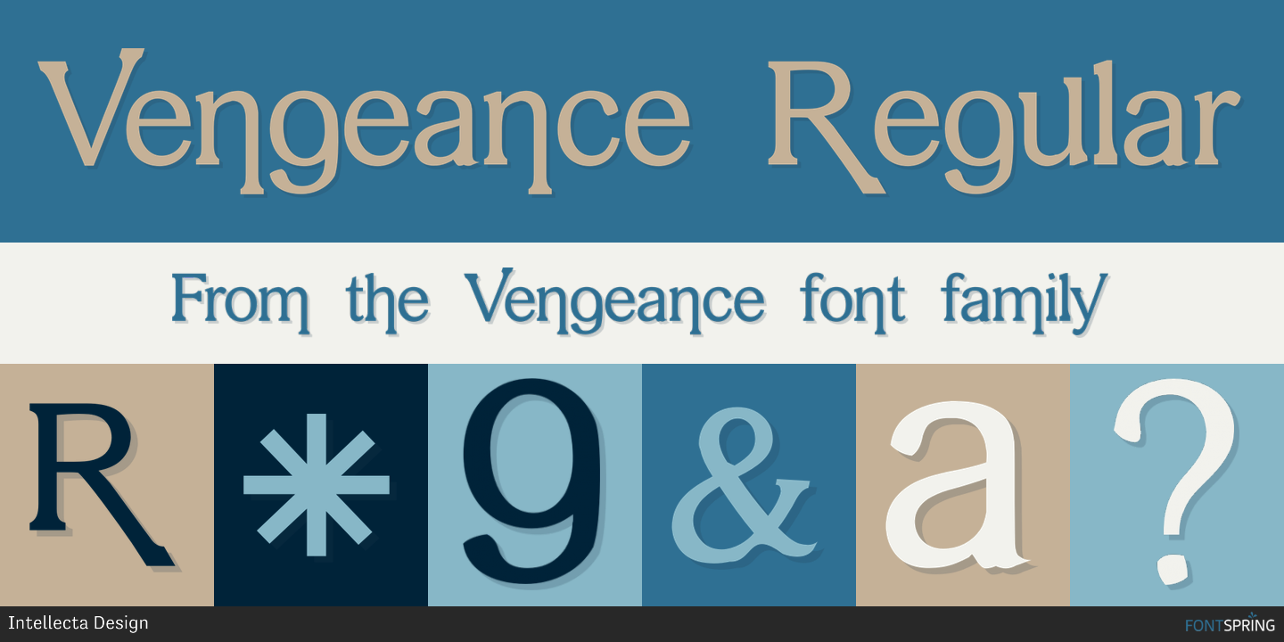 fonts-similar-to-vengeance