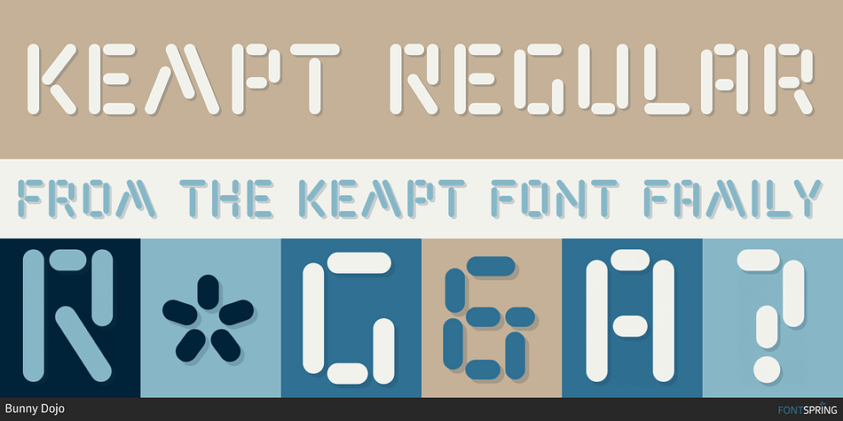 Kempt Regular Font