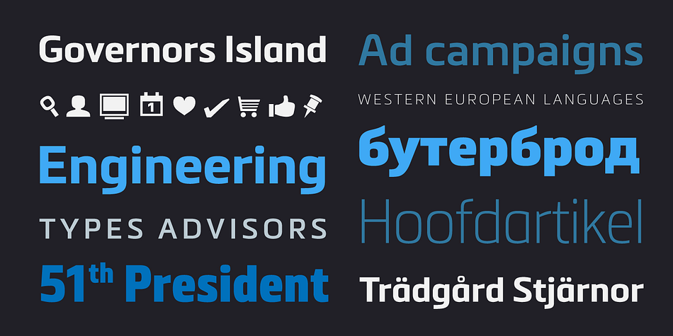 Emphasizing the popular Metronic Pro font family.