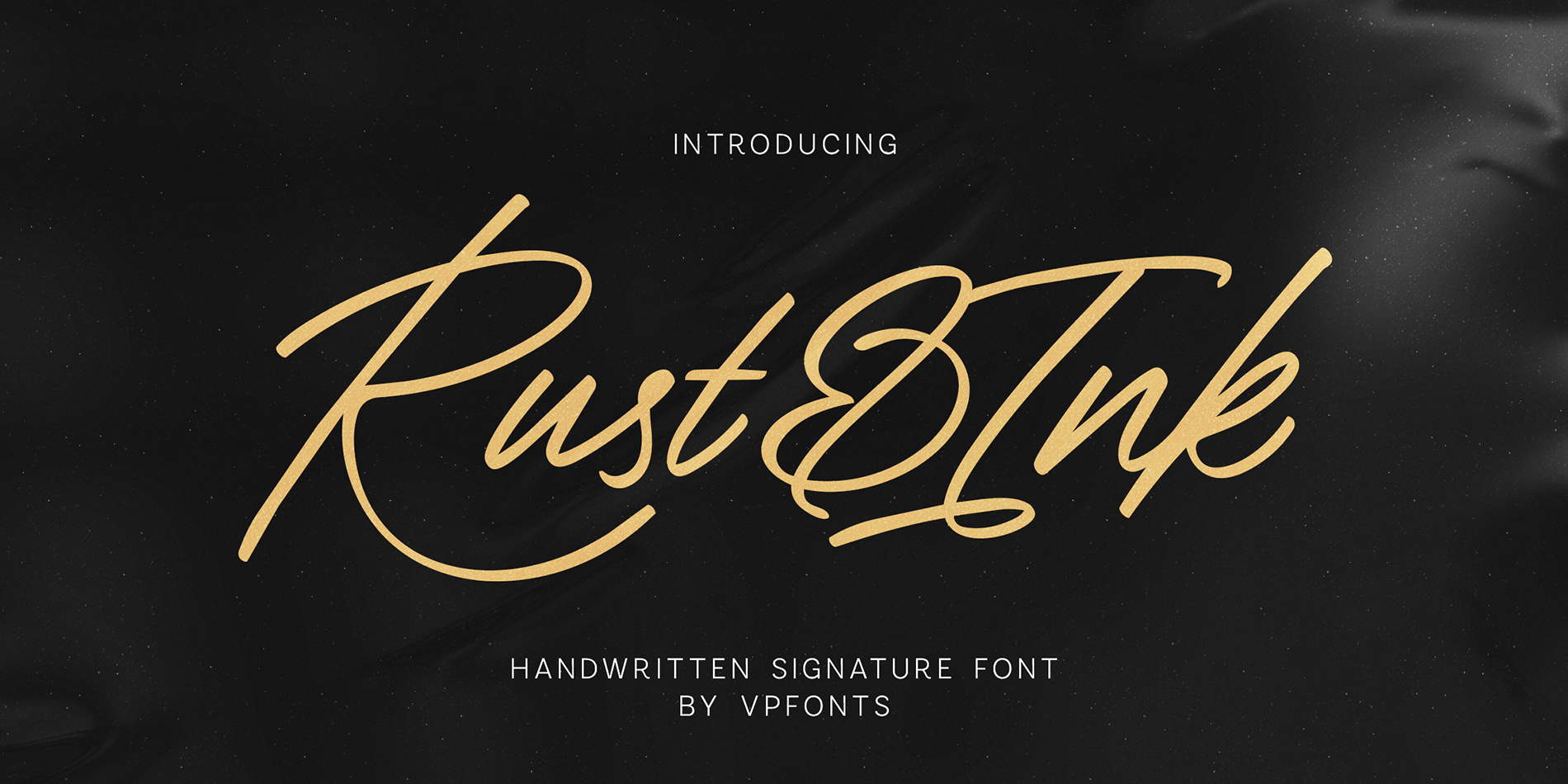 Rust & Ink Font