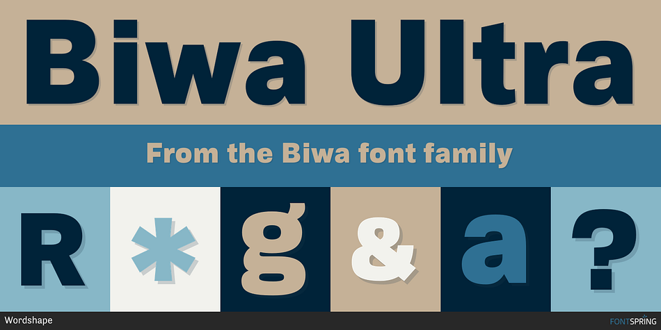 biwaページ Biwa Ultra Font