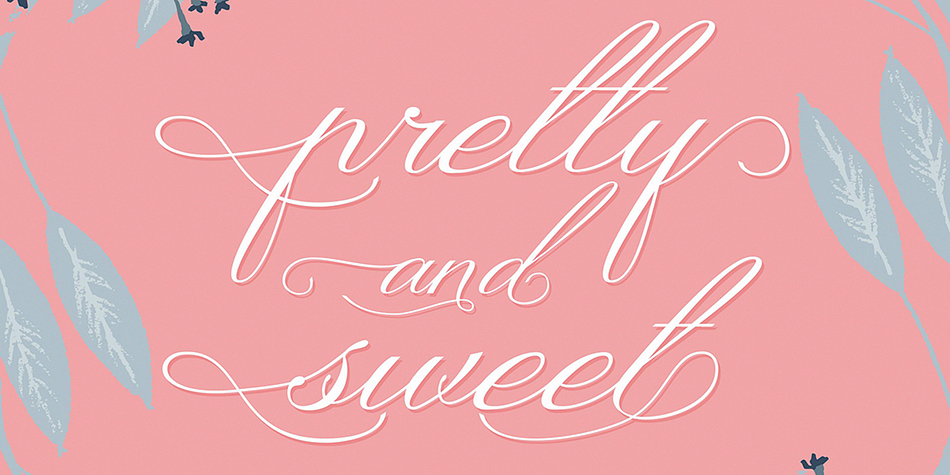 Adediala Script is calligraphy Script typeface, with characters dance along the baseline and elegant touch.