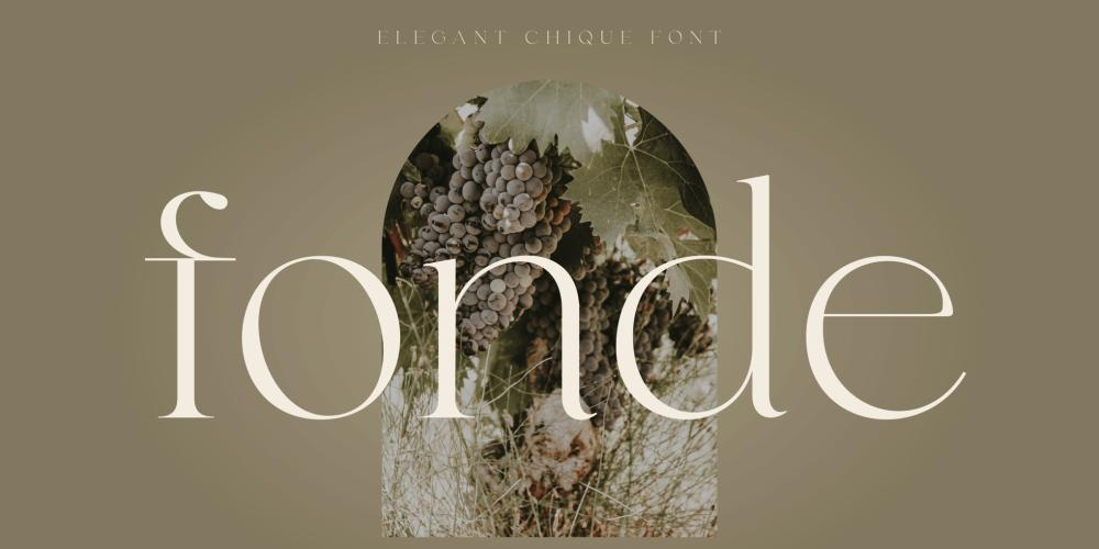 Fonde Font
