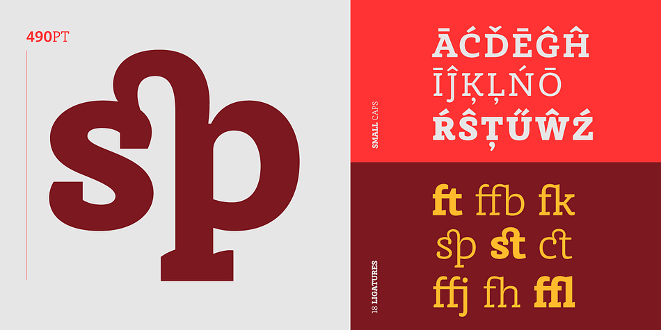 Emphasizing the popular Achille II FY font family.