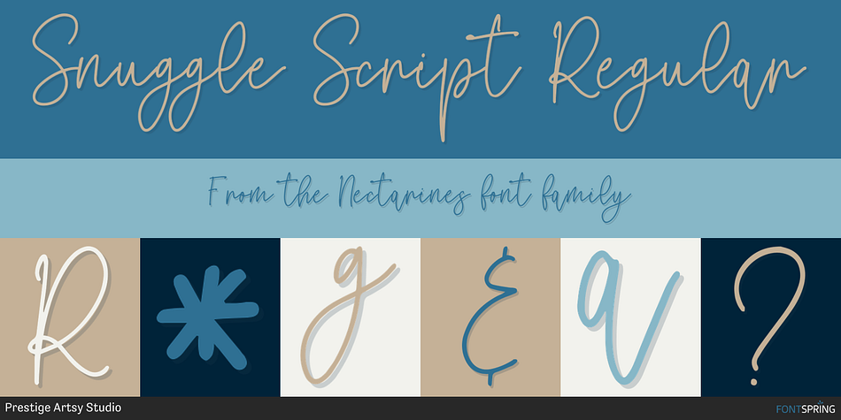Snuggle Script Regular Font