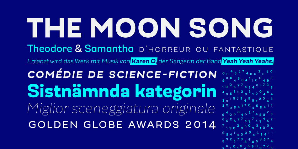 Modernica is a sans serif font family.