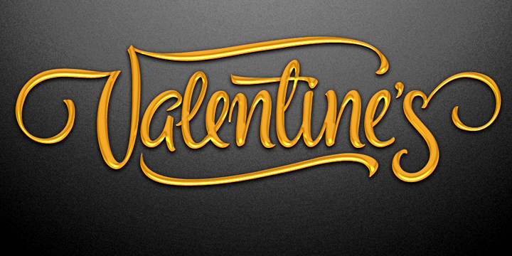 FMValentines consists of 20+ hand-lettered love expressions and sentiments for various romantic purposes: from St.Valentine