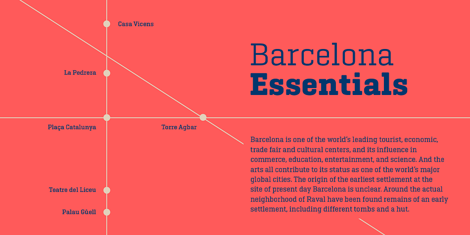 Geogrotesque Slab font family sample image.