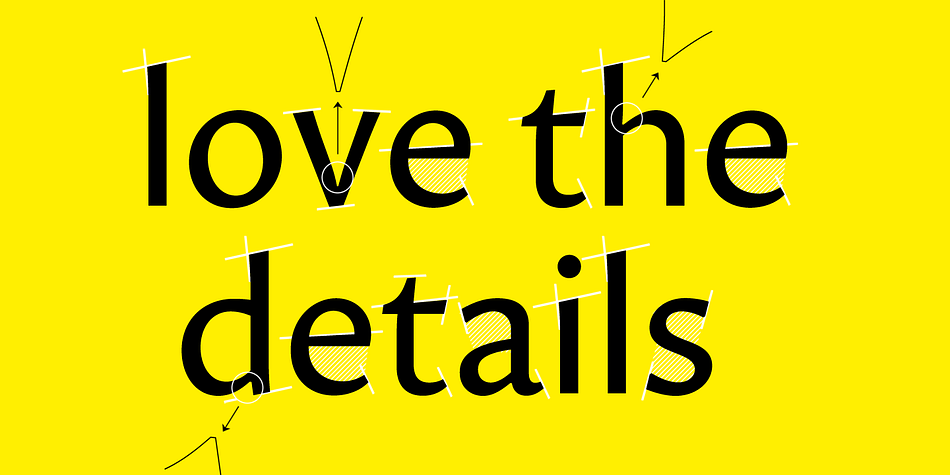 Highlighting the Proza font family.