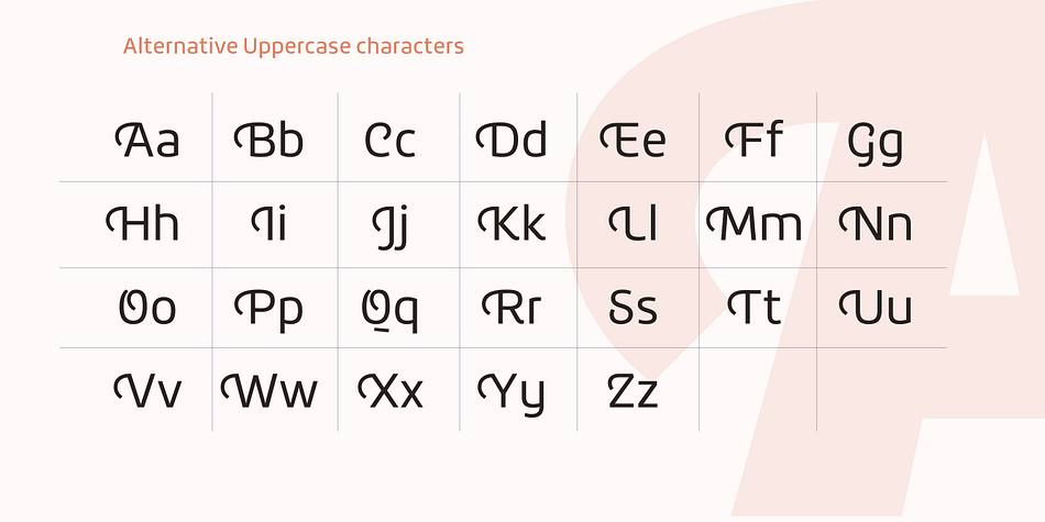 Roihu font family example.