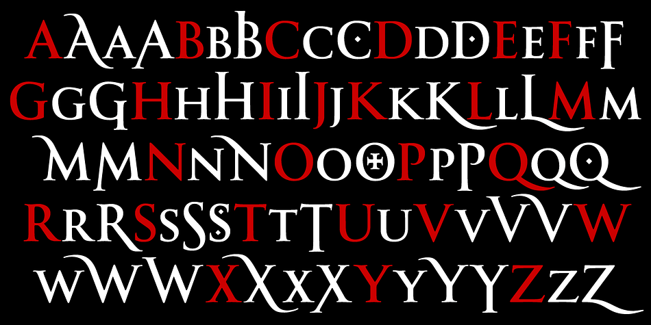 Emphasizing the popular Goudy Trajan Pro font family.
