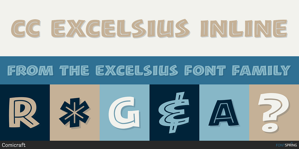 CC Excelsius Inline Font