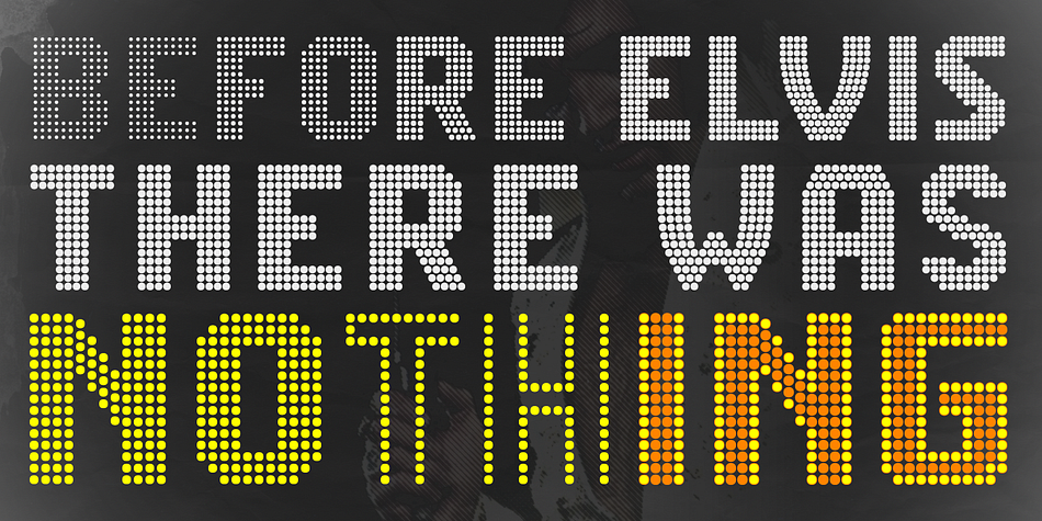 CA Viva Las Vegas is a fine light bulb font inspired by signage of concert halls of the 70s when Elvis was playing in Las Vegas.