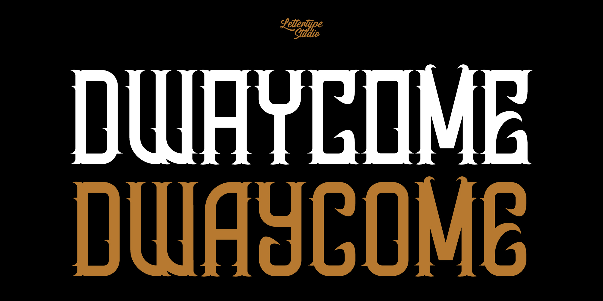 Dwaycome Font