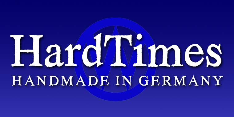 HardTimes has been hard work, designing a handmade typeface must always have the right balance between rough and smooth, specially with this Times-like face.