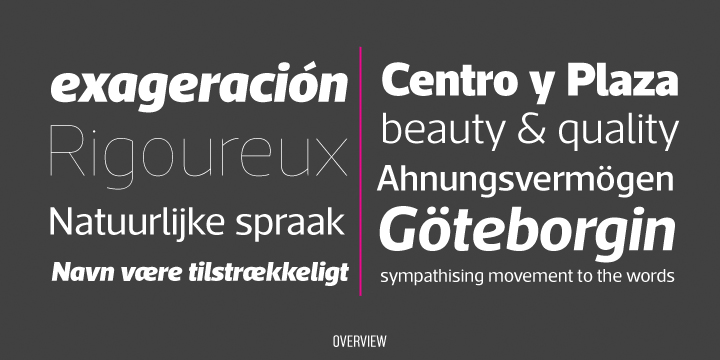 Both type families were designed in 2010 for the redesign of the chilean newspaper La Tercera, but unlike some of our previous fonts (i.e.: Leitura) Acto doesn