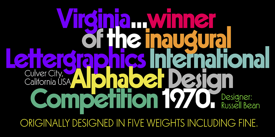 Virginia Font