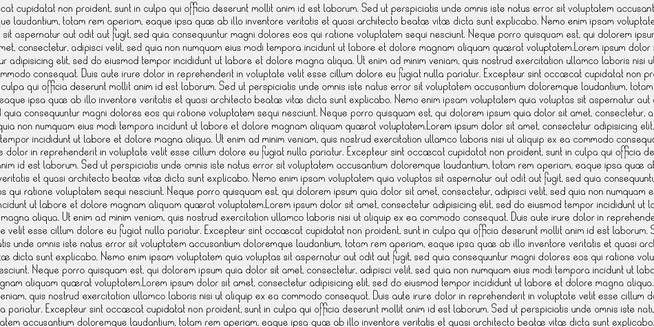 Some of the descenders and shapes have a bubble serif 