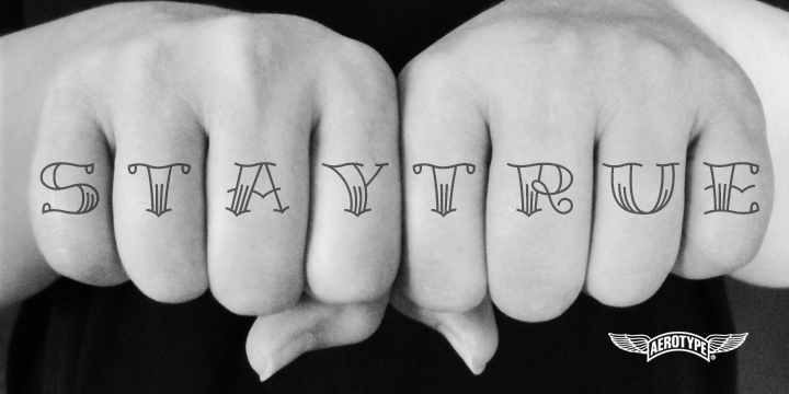 Express yourself in ink with tattoo-inspired Stay True™.