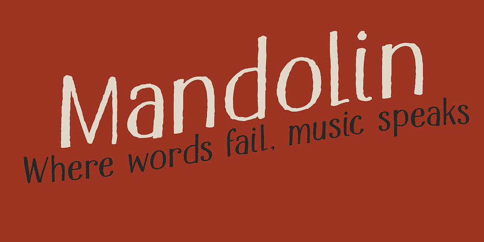 Mandolin is a handmade 