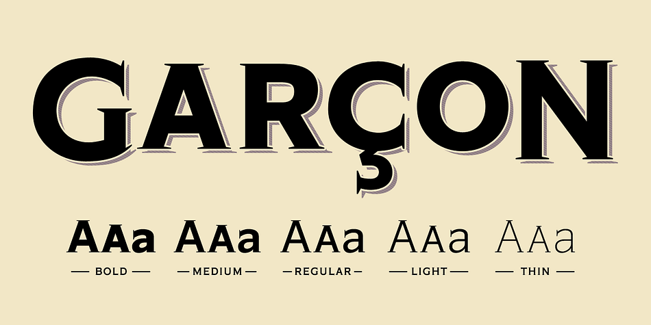 From pastiche to sophistication, Garcon Grotesque improves on a classic for today