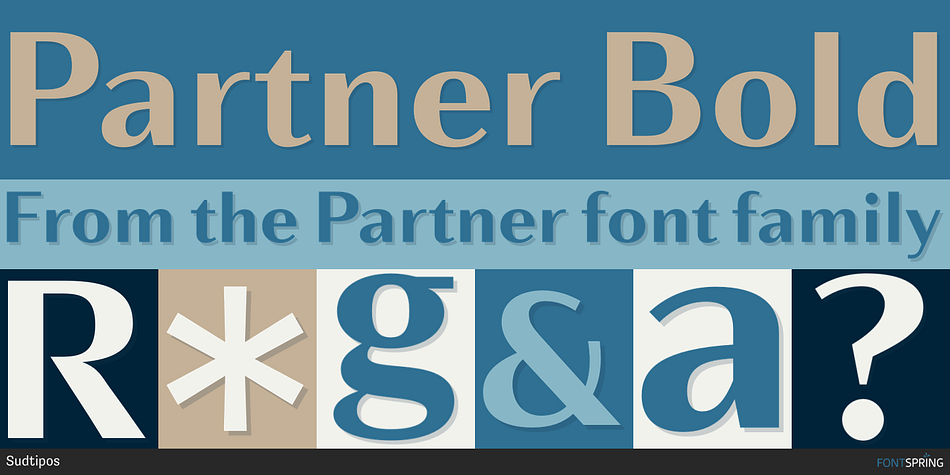 Partner Bold Font
