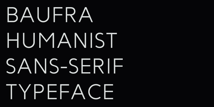 It is based on the sans-serif typefaces of the early 20th century.