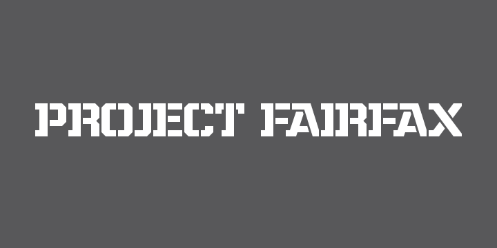 Displaying the beauty and characteristics of the Project Fairfax font family.