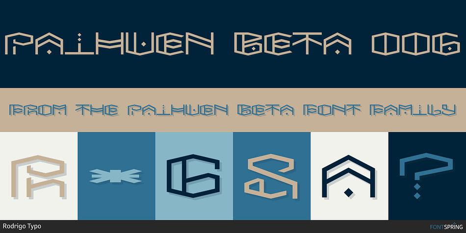 Paihuen Beta 006 Font