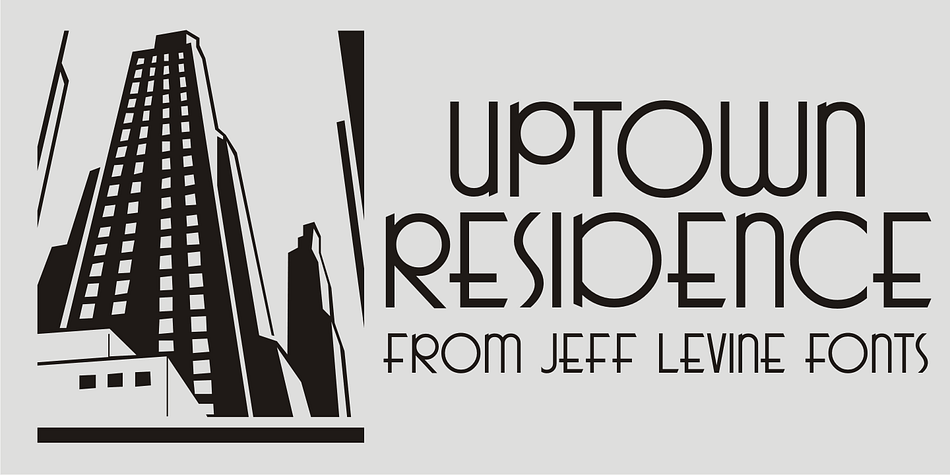 The title card for the 1940 film “Too Many Husbands” served as the inspiration for Uptown Residence JNL.