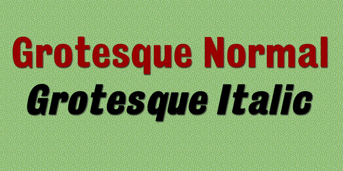 Grotesque