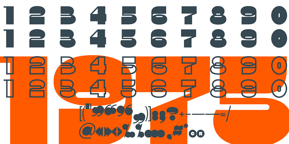 Barbecue font family sample image.