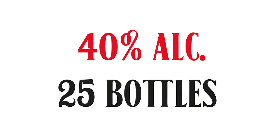 Download the font for the price of a bottle Tennessee Whiskey.