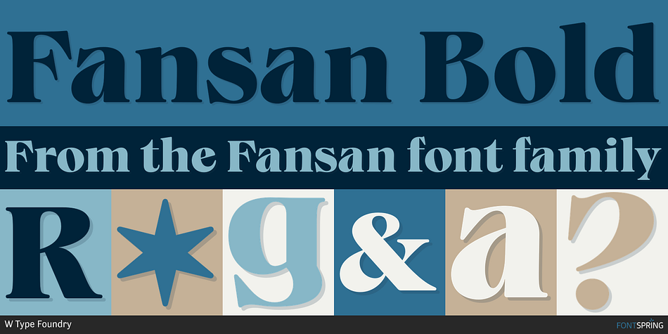Fansan Bold Font