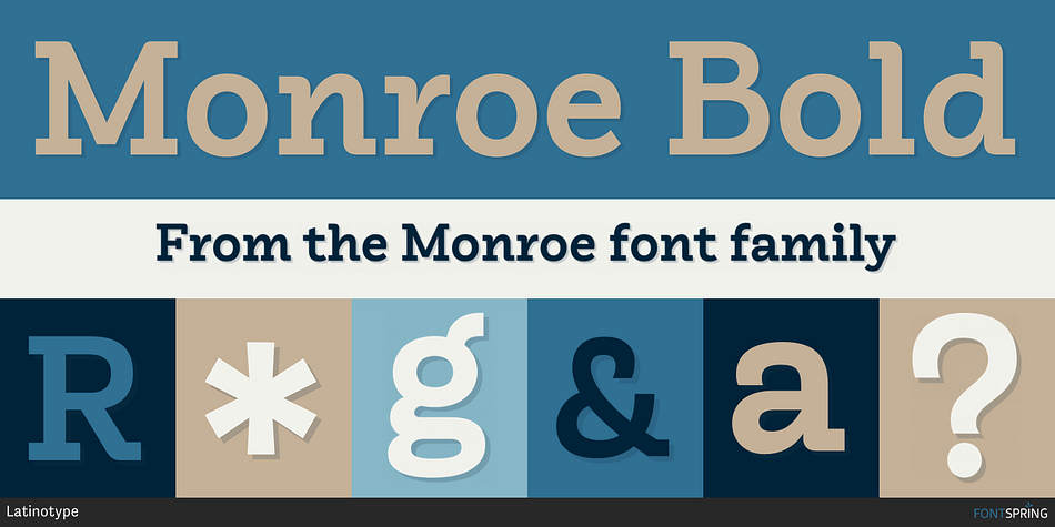 Monroe Bold Font