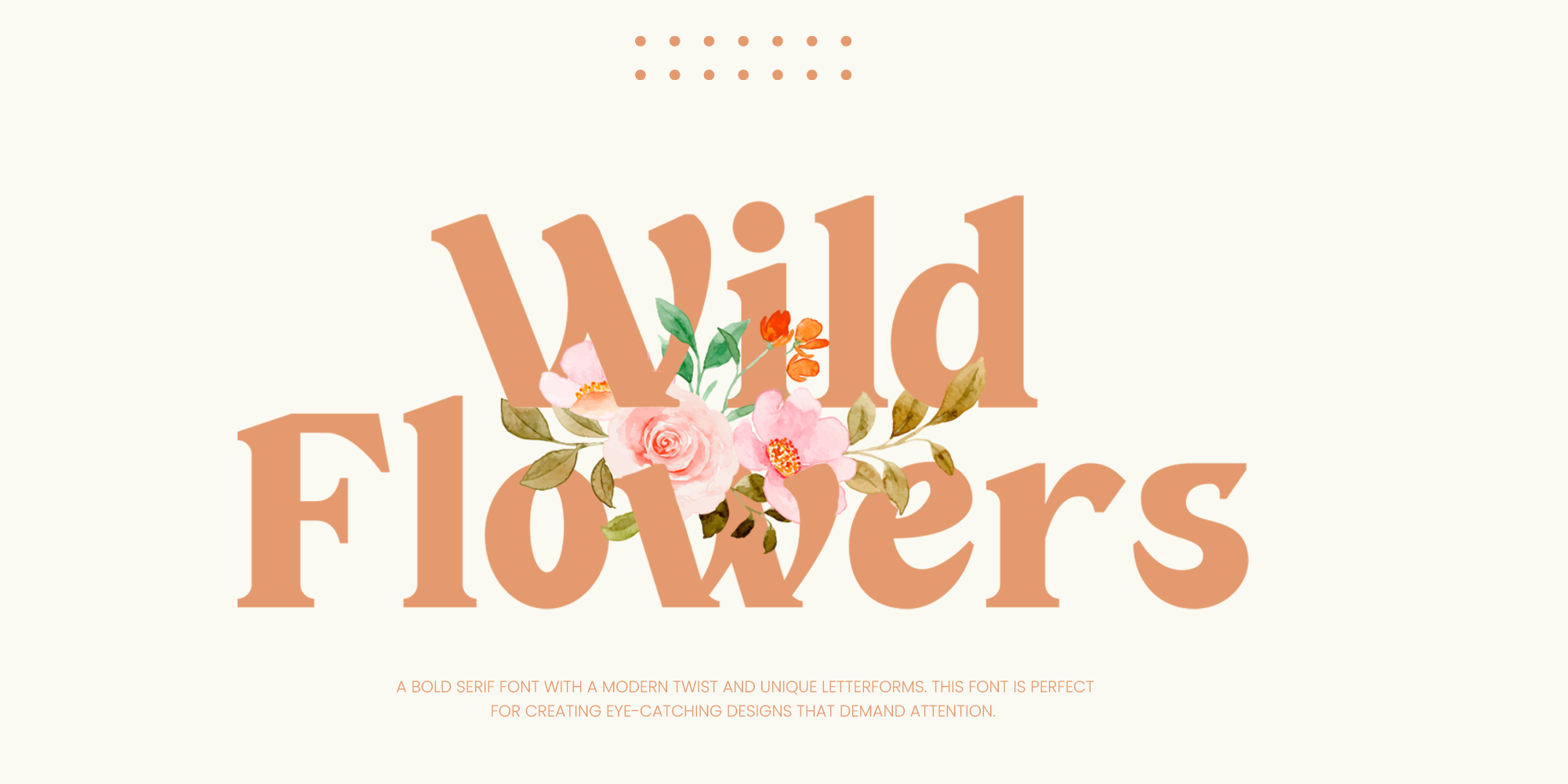 Wild Flowers Font