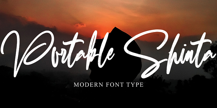 Portable Shinta font family by Ayska