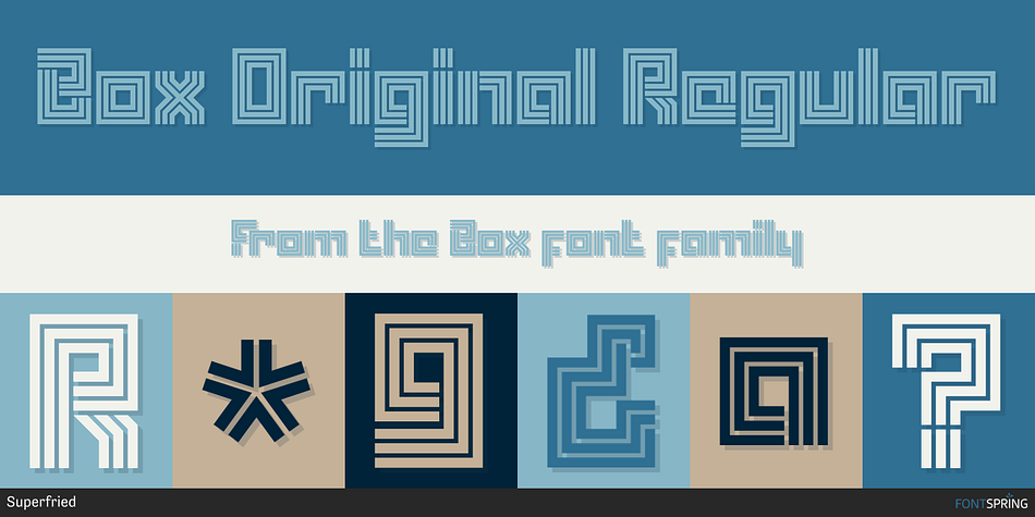Box Original Regular Font