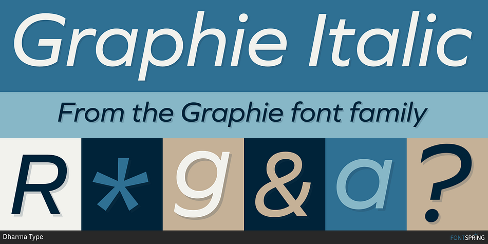 Graphie Italic Font