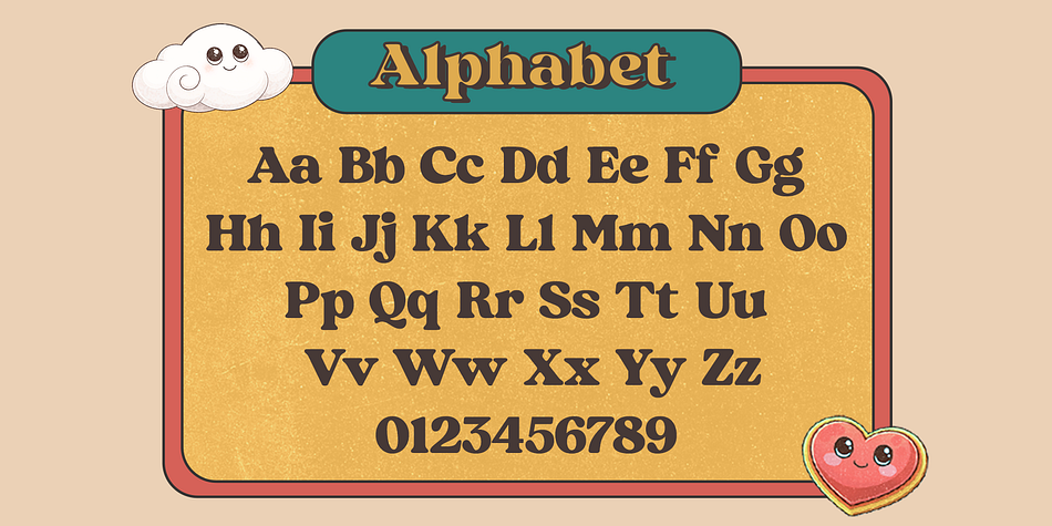 GC Club Brand - Bold Retro Serif Font