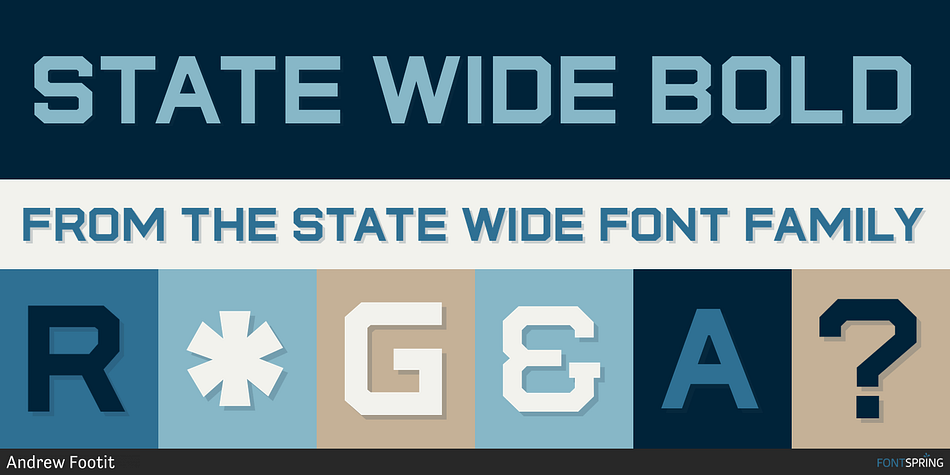 State Wide Bold Font