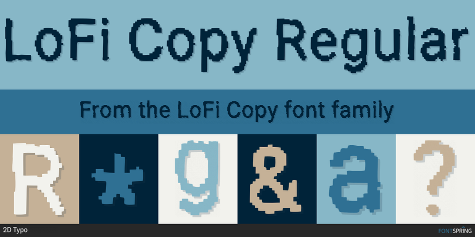 LoFi Copy Regular Font