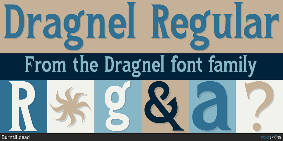 Dragnel Regular Font