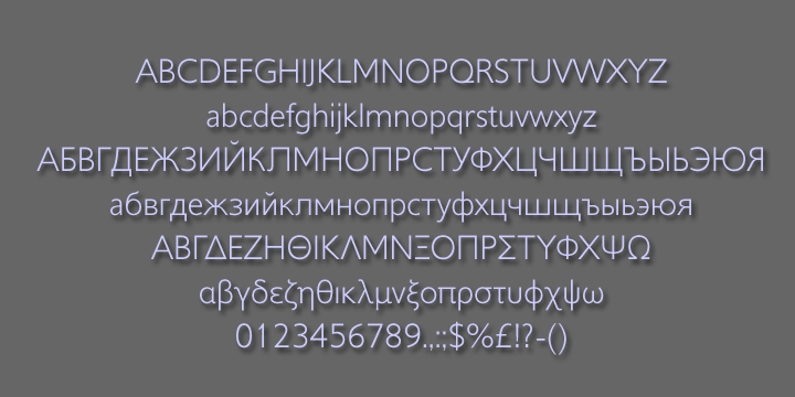 Emphasizing the popular DelargoDTPro font family.