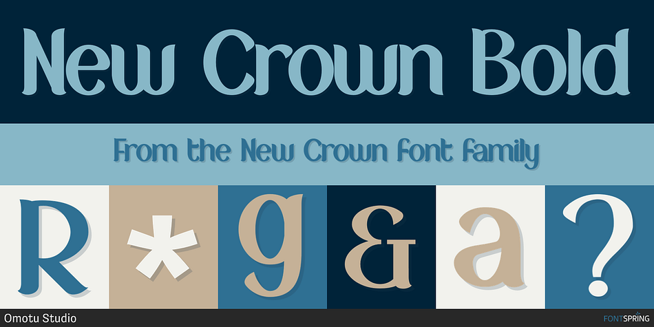 New Crown Bold Font