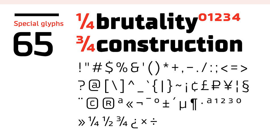 The fonts are very convenient to use in web, mobile apps and in desktop computers.