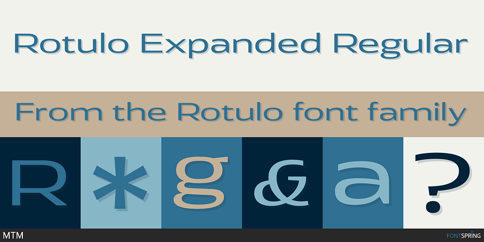 Rotulo Expanded Regular Font