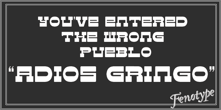 Displaying the beauty and characteristics of the Western font family.