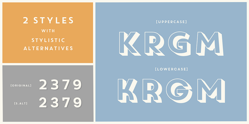 Uppercase and lowercase letters are separated by such features that counters are opened or closed.